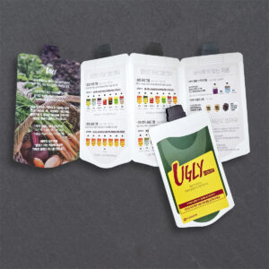 모양 도무송 리플렛