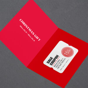 2단접지 인쇄물